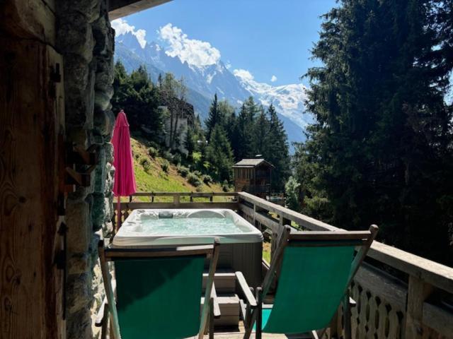 Hotel Les Chalets De Philippe Avec Jacuzzis Privatifs Chamonix Buitenkant foto