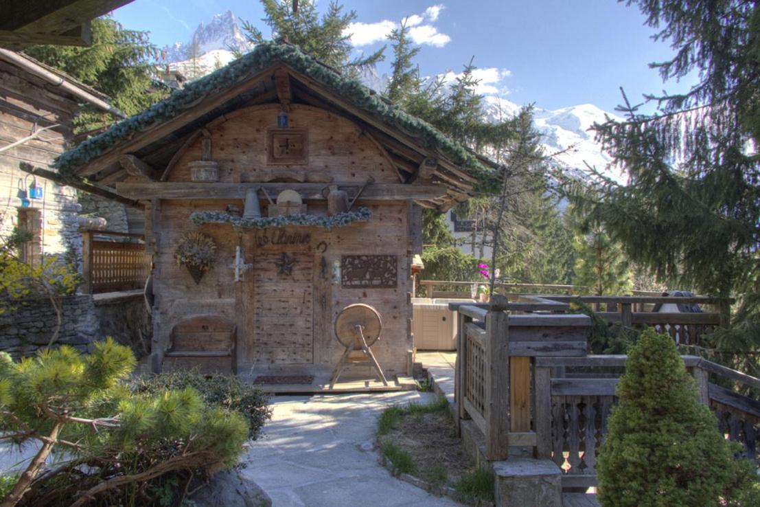Hotel Les Chalets De Philippe Avec Jacuzzis Privatifs Chamonix Buitenkant foto