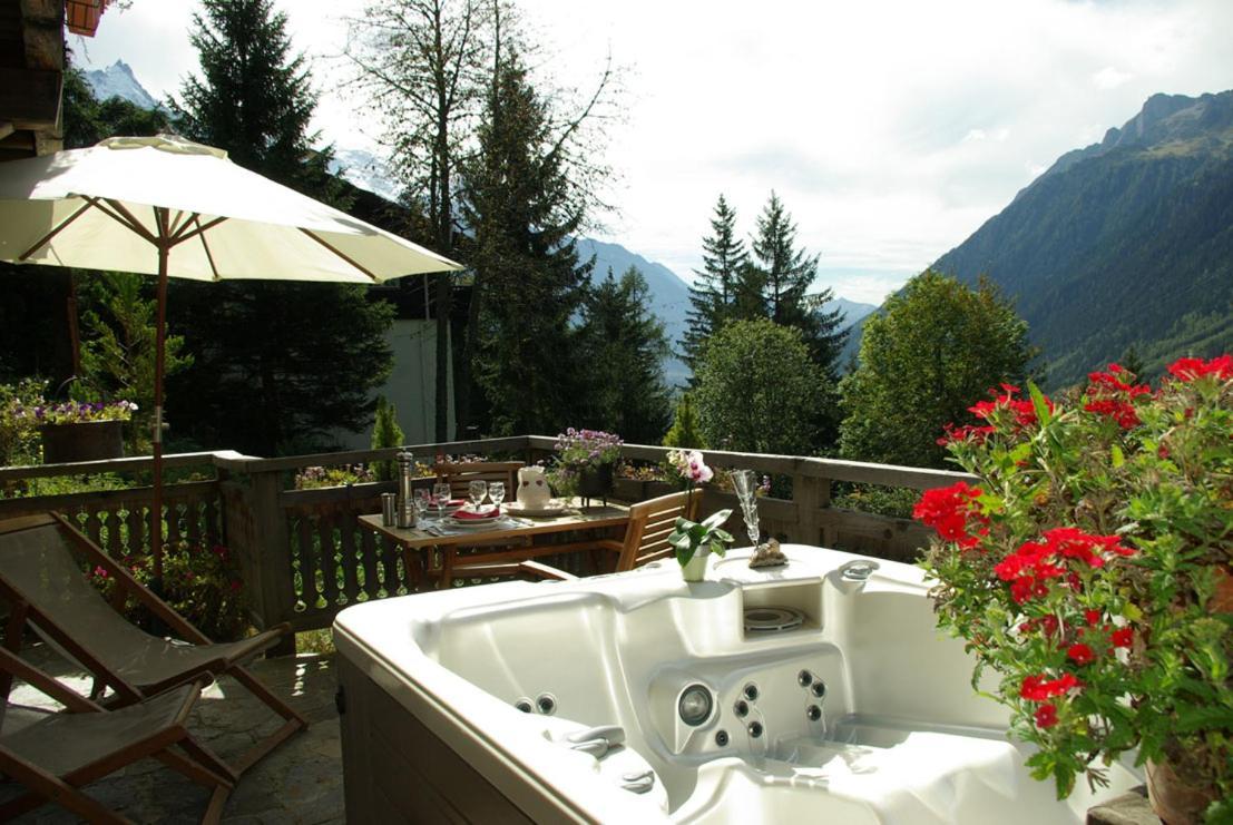 Hotel Les Chalets De Philippe Avec Jacuzzis Privatifs Chamonix Buitenkant foto